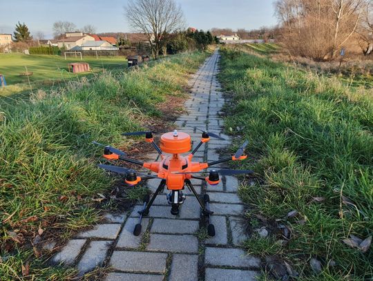 Strażnicy miejscy testują drona! VIDEO