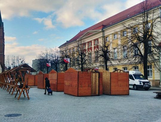 Trwają przygotowania do oławskiego jarmarku