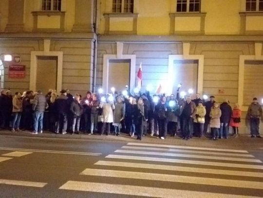 Protest przed sądem w Oławie!