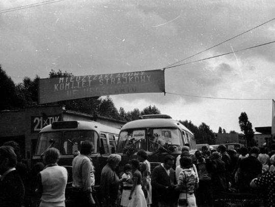W czasie sierpniowych strajków we Wrocławiu z 1980 roku trudno było nie dostrzec autobusów jelcz