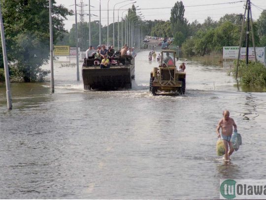 Wielka Woda 1997 (2) - powódź, też tam wtedy byliśmy