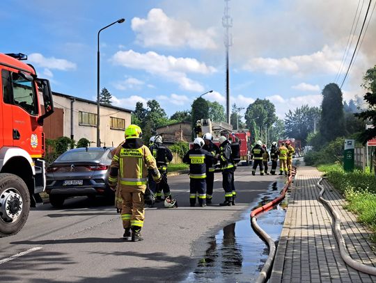 Pożar na ulicy Różanej