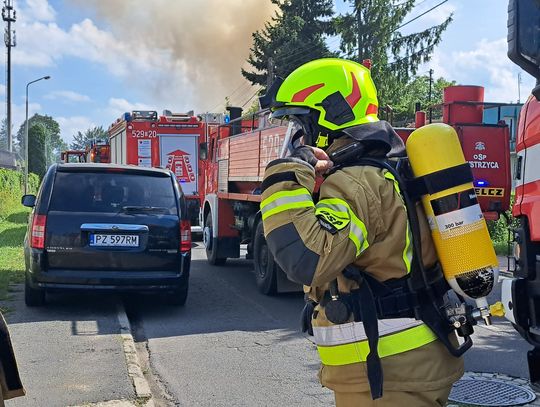 Pożar na ulicy Różanej