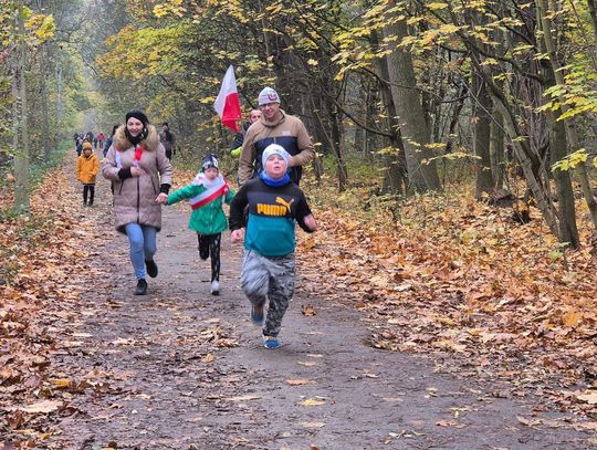 Tak było na  1. Oławskim Biegu Niepodleglości