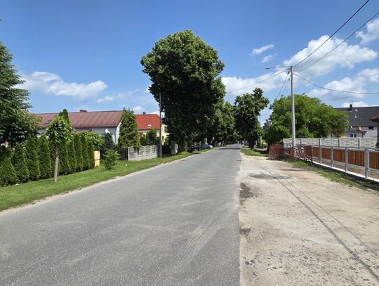 Chodnik będzie po jednej stronie ul. Nowy Górnik