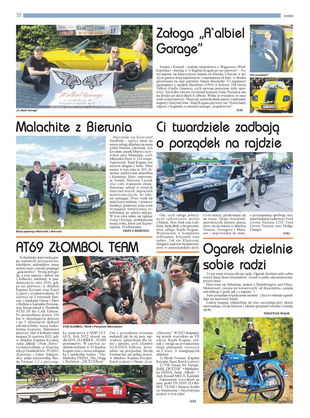 Gazeta Rajdowa 2023 - strona 22