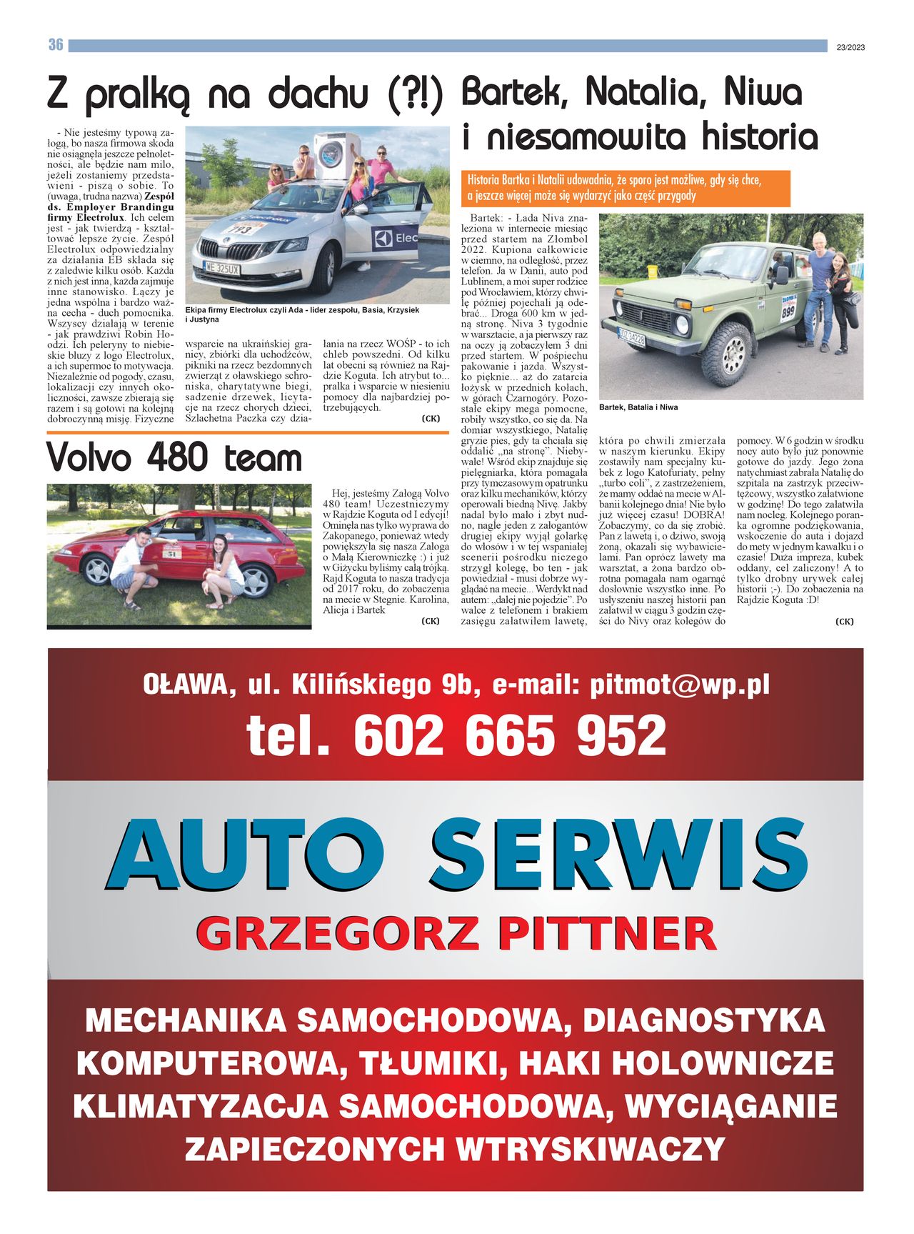 Gazeta Rajdowa 2023 - strona 36