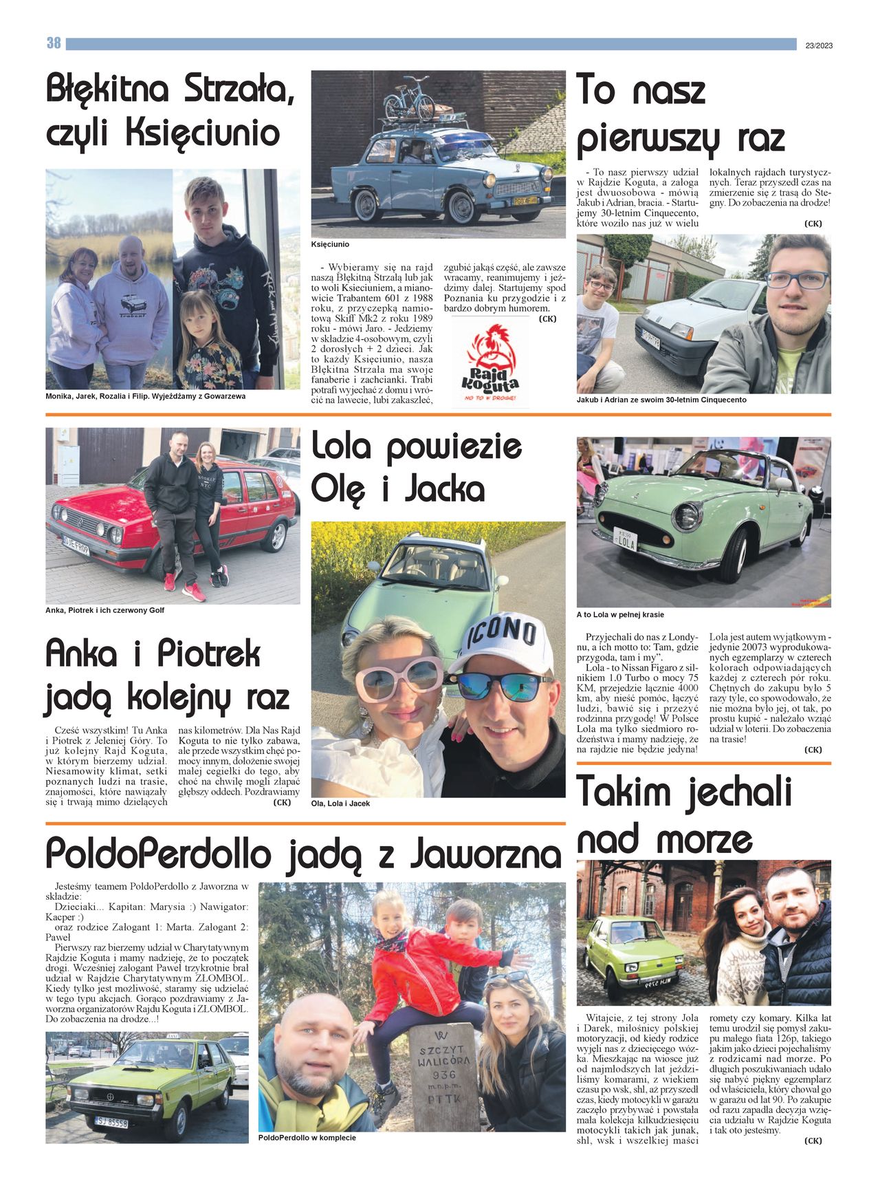 Gazeta Rajdowa 2023 - strona 38