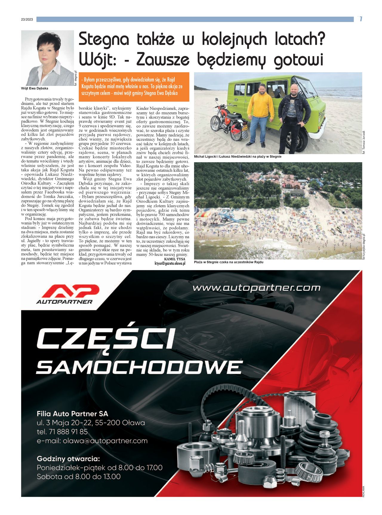 Gazeta Rajdowa 2023 - strona 7