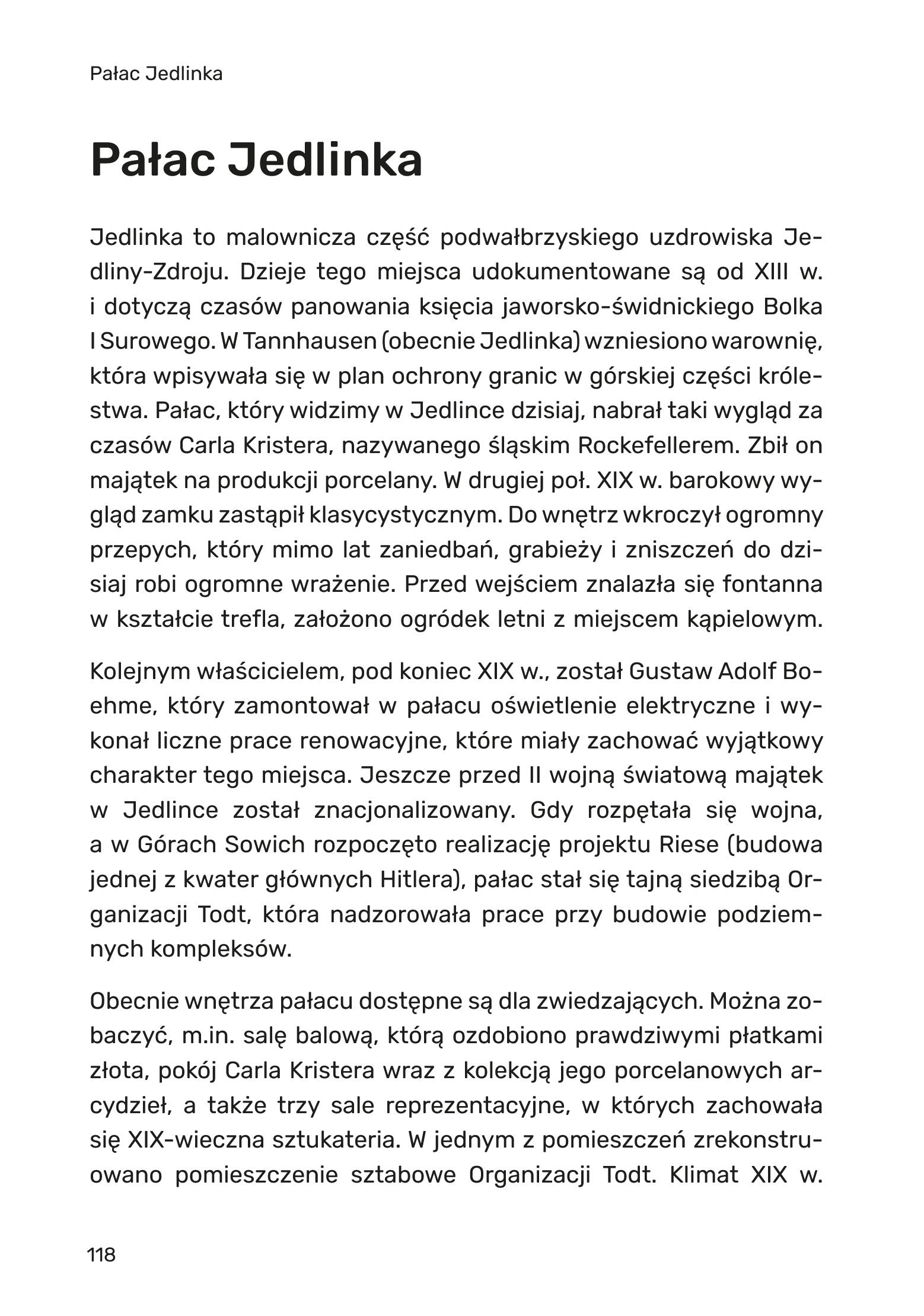 Dolny Śląsk po królewsku - strona 118