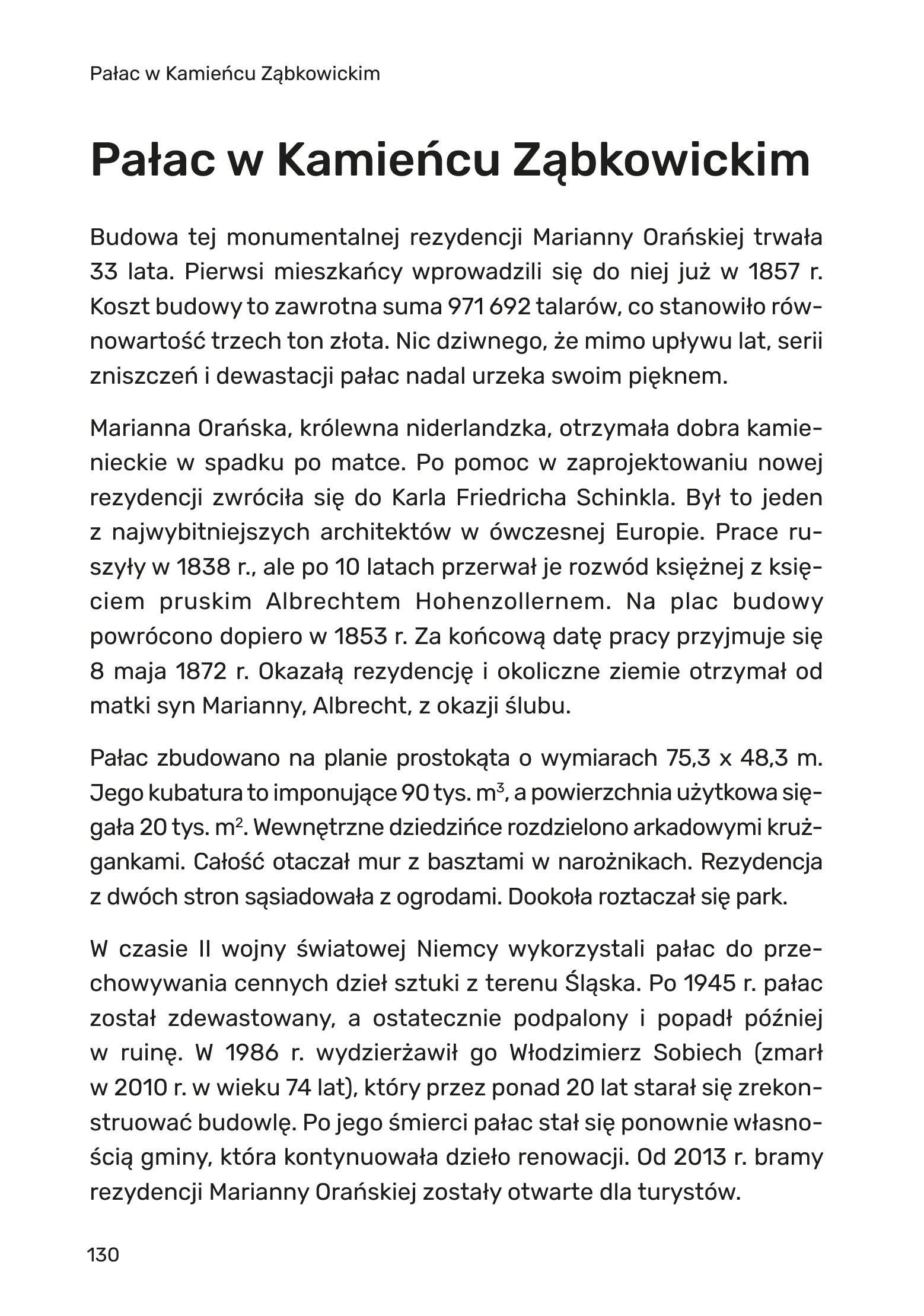 Dolny Śląsk po królewsku - strona 130