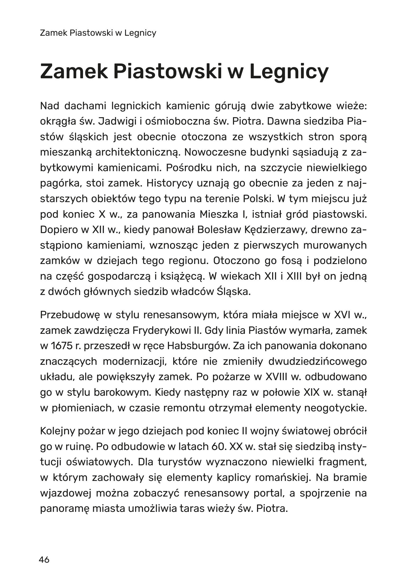 Dolny Śląsk po królewsku - strona 46