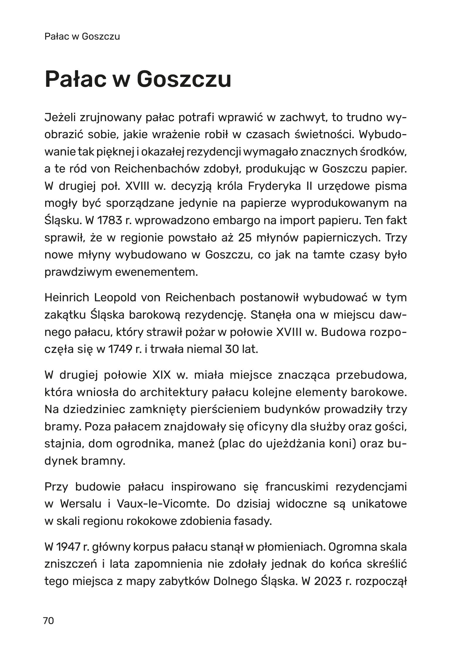 Dolny Śląsk po królewsku - strona 70