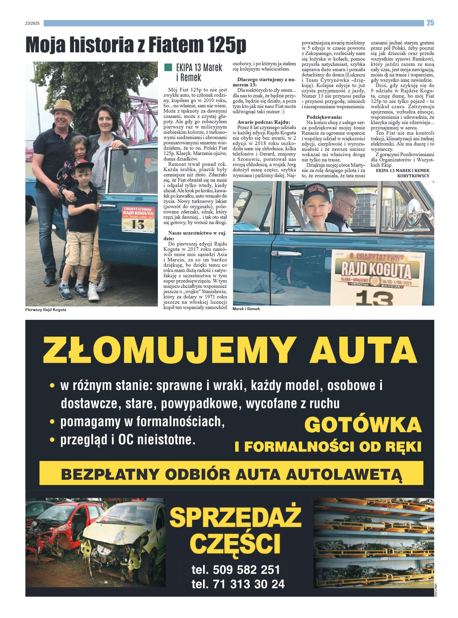 Gazeta Rajdowa 2025 - strona 25