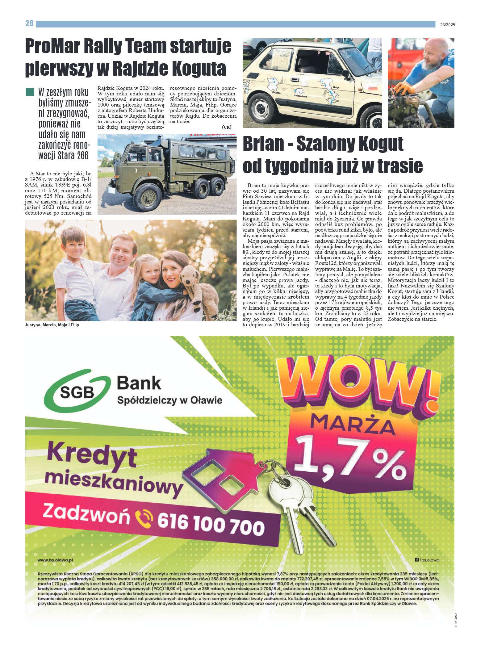 Gazeta Rajdowa 2025 - strona 26