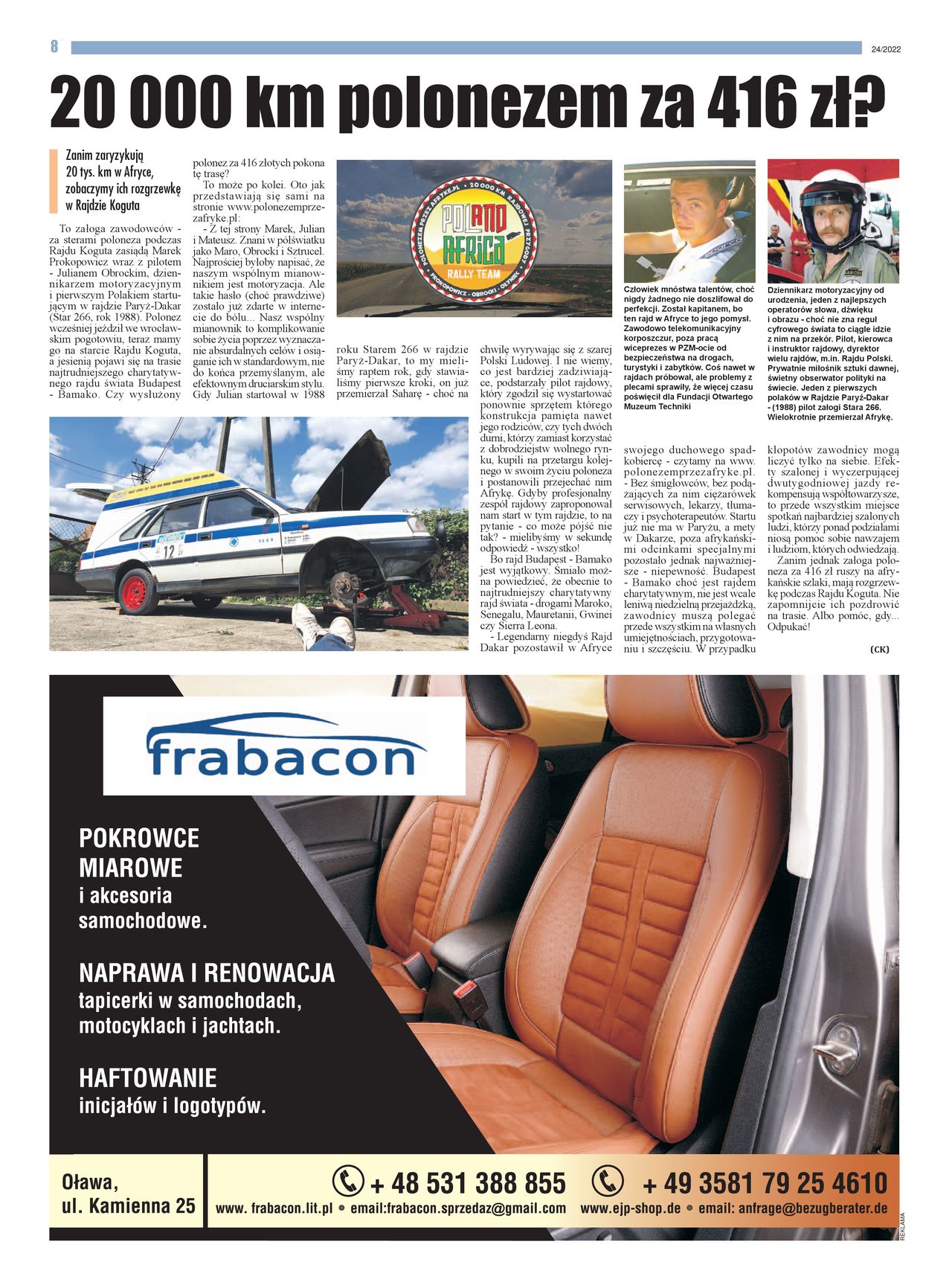 Gazeta Rajdowa 2022 - strona 8