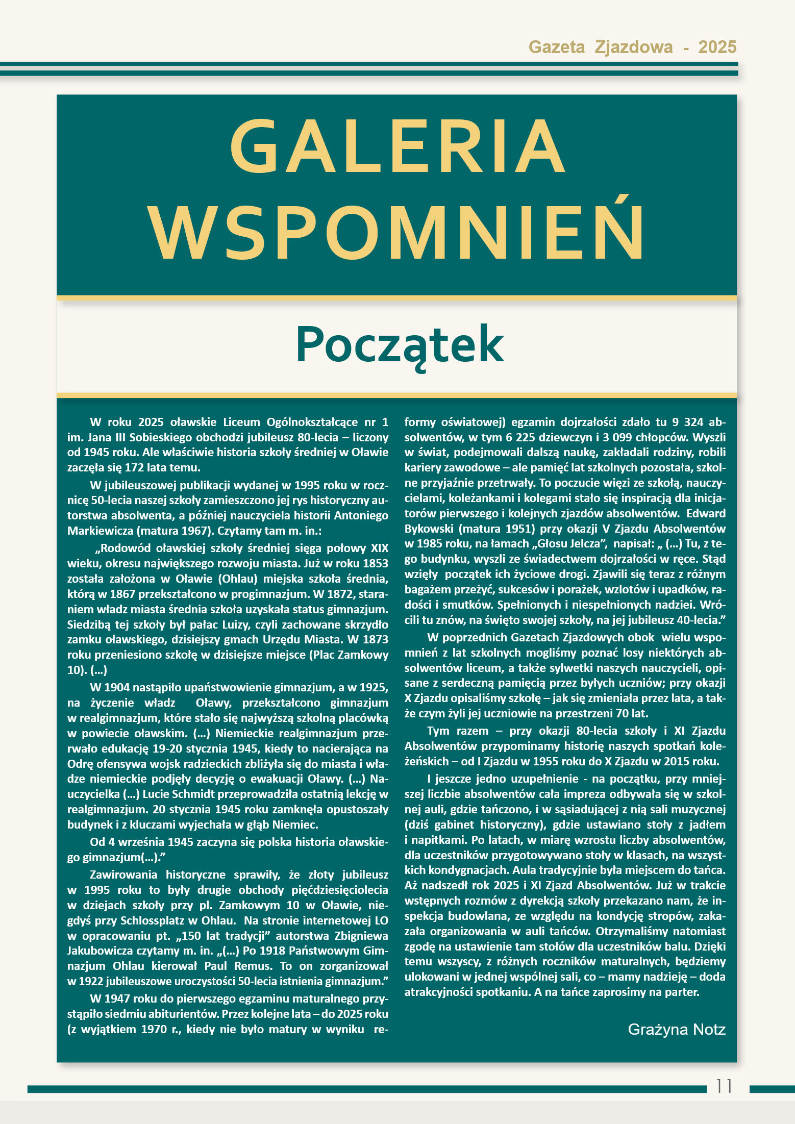 E-wydanie Gazety Zjazdowej 2025 - strona 10