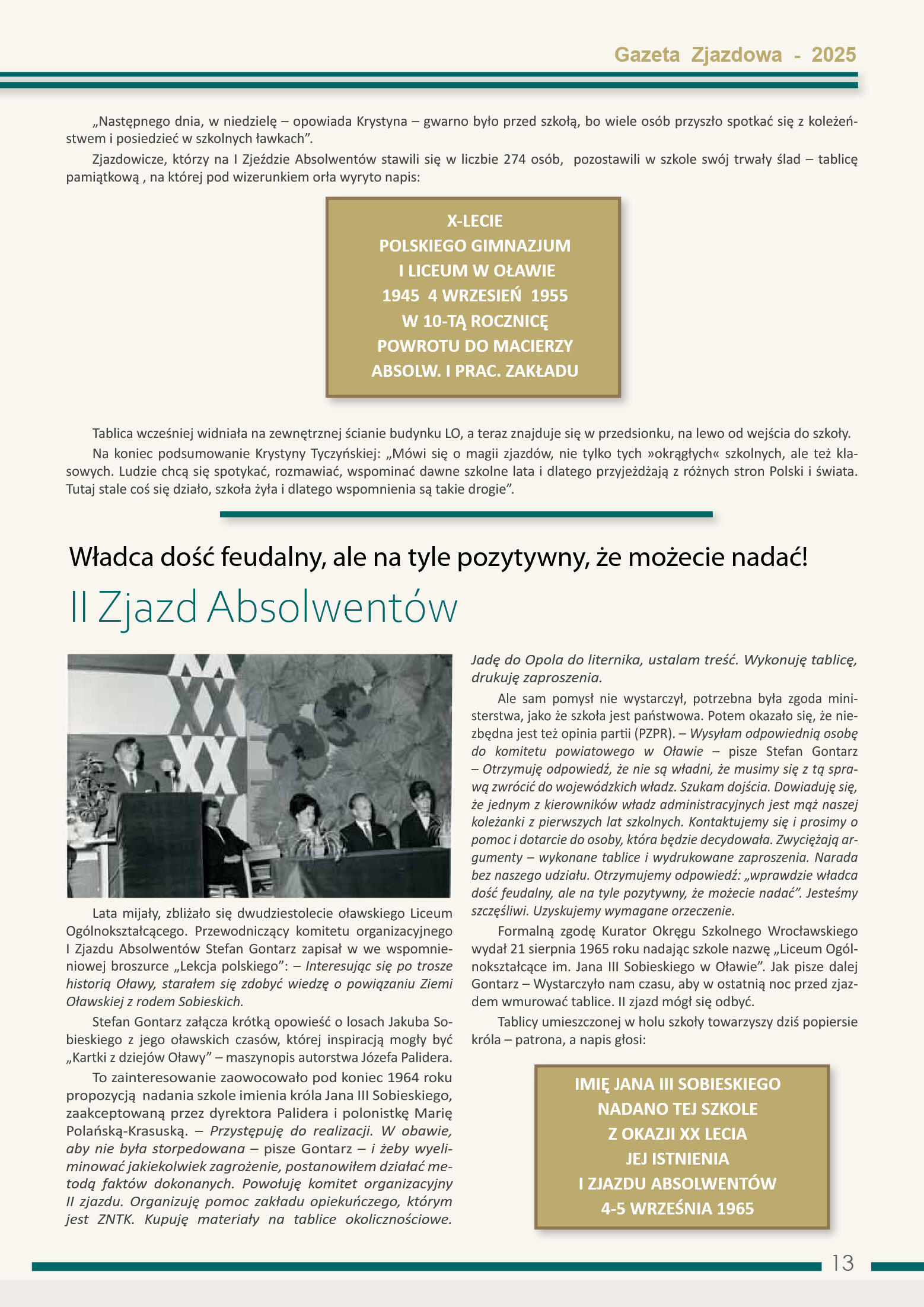 E-wydanie Gazety Zjazdowej 2025 - strona 12