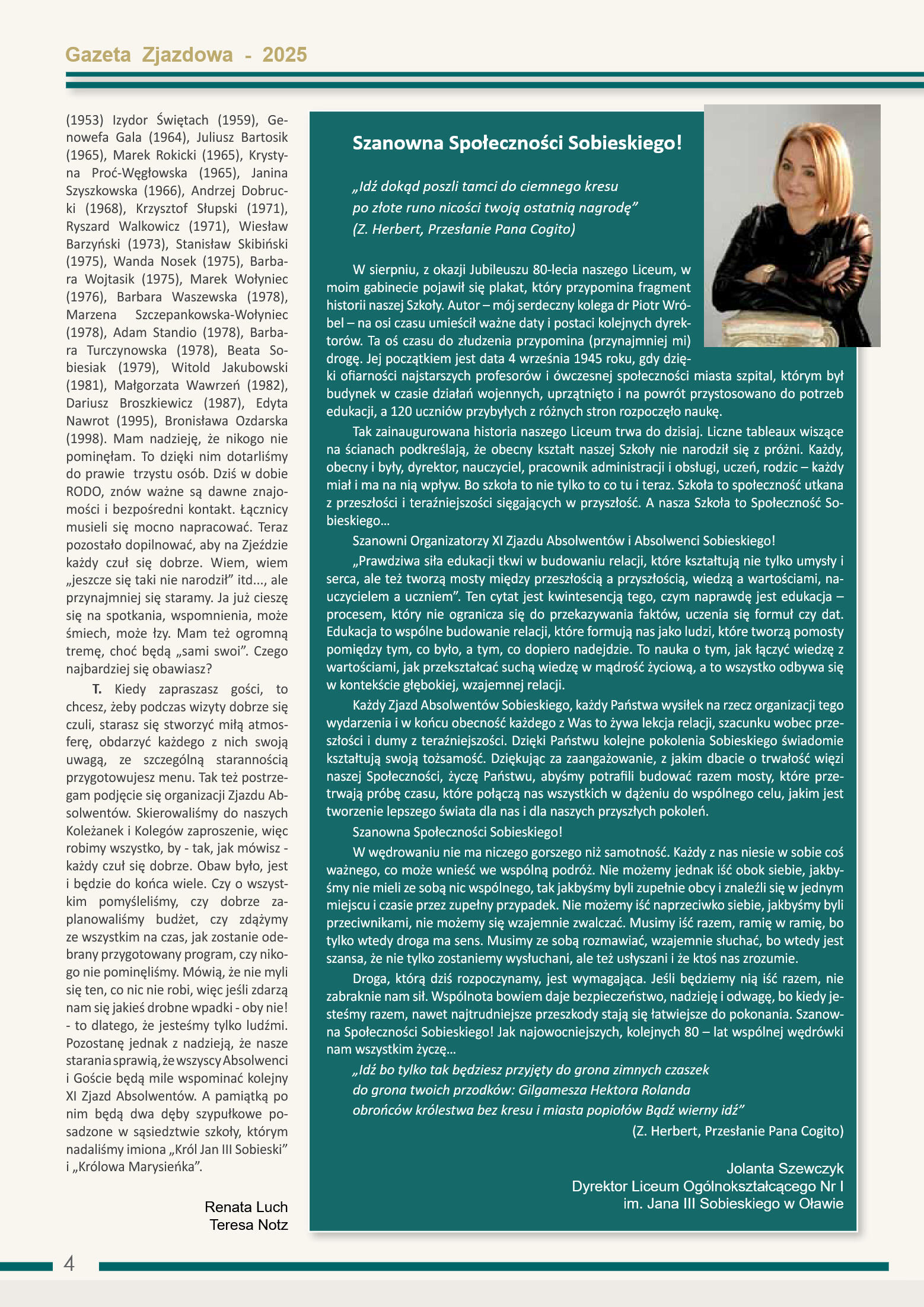 E-wydanie Gazety Zjazdowej 2025 - strona 3