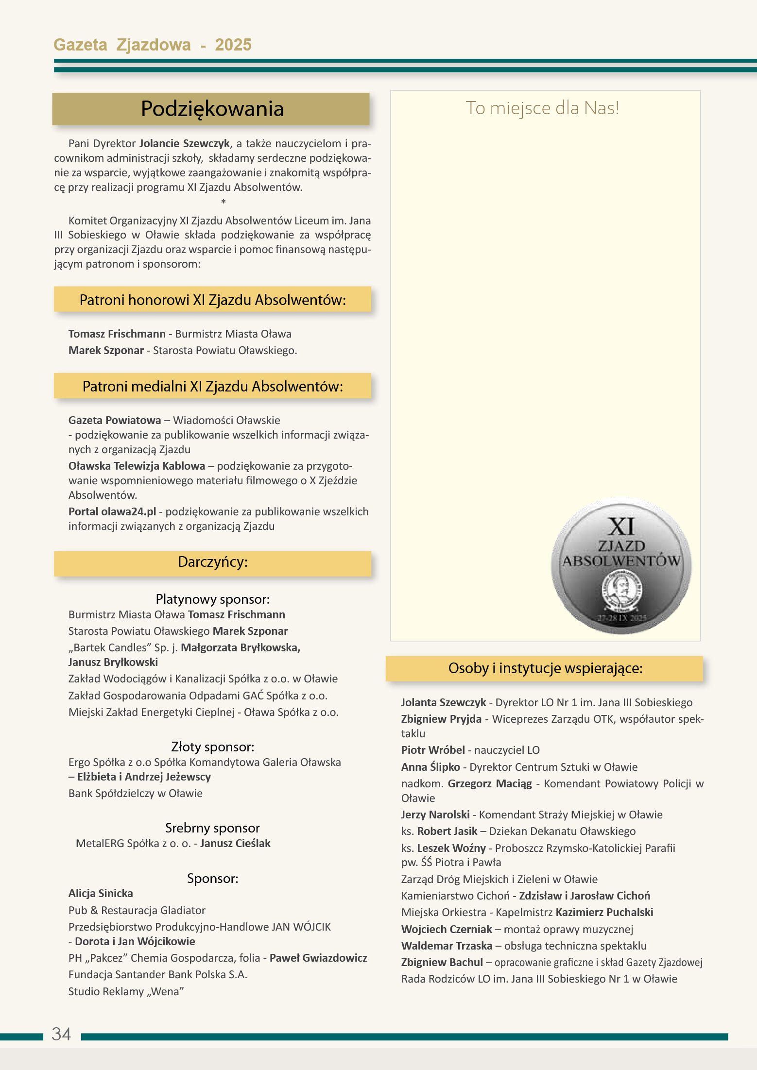 E-wydanie Gazety Zjazdowej 2025 - strona 33