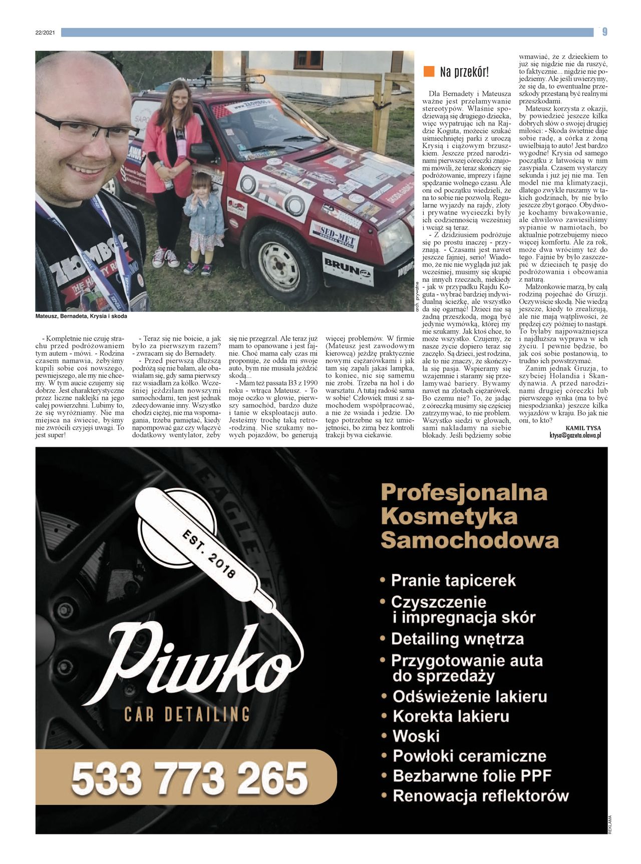 Gazeta Rajdowa 2021 - strona 9