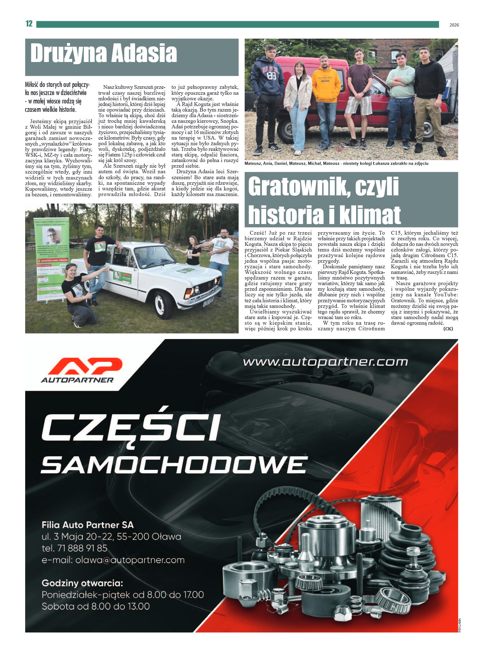 Gazeta Rajdowa 2026 - strona 12