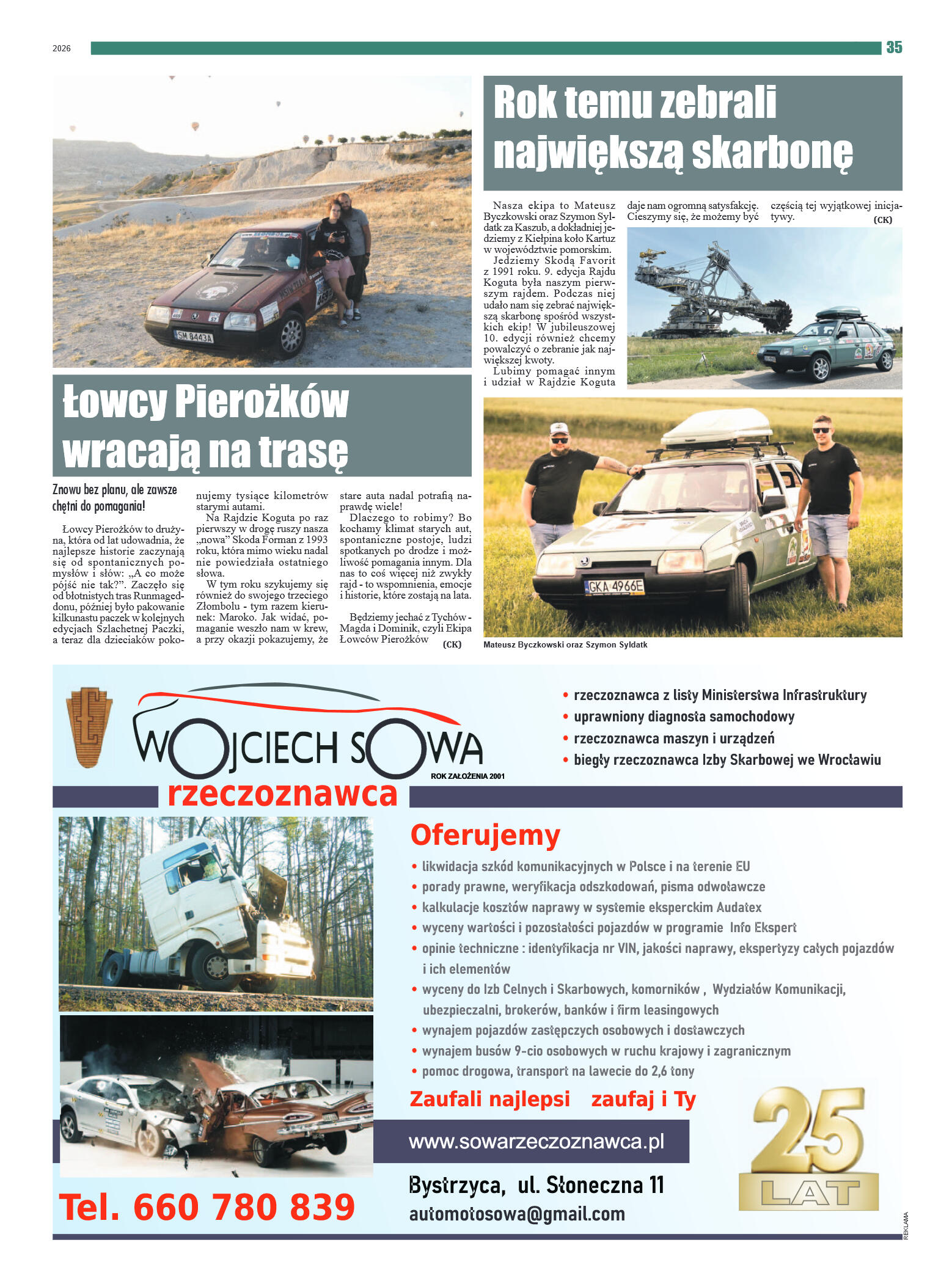 Gazeta Rajdowa 2026 - strona 35