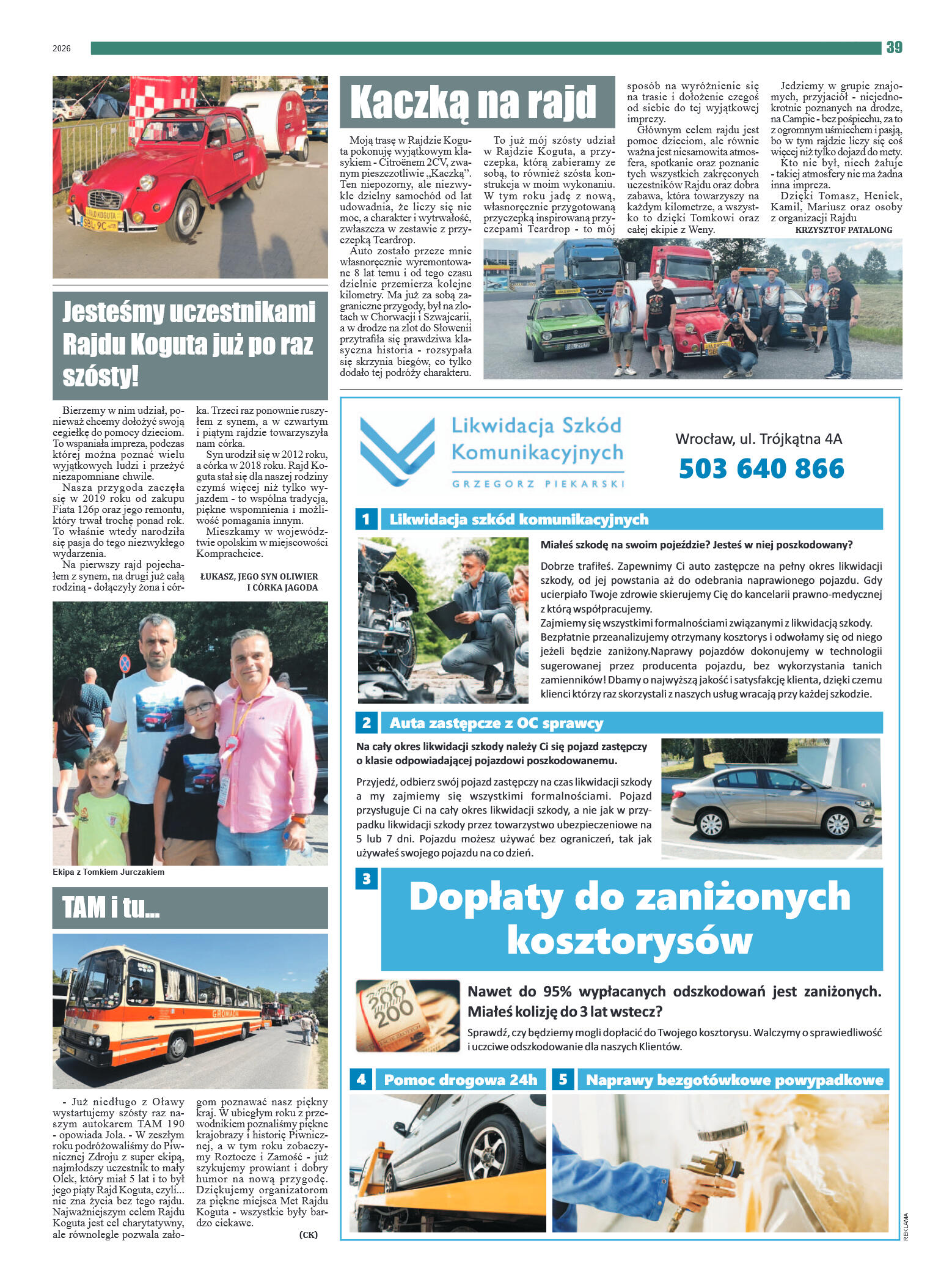Gazeta Rajdowa 2026 - strona 39