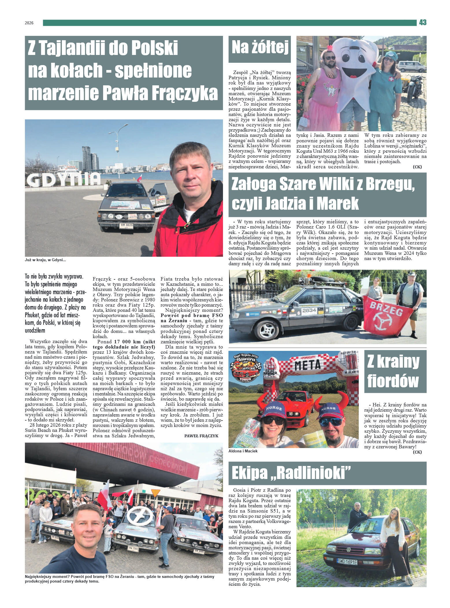 Gazeta Rajdowa 2026 - strona 43