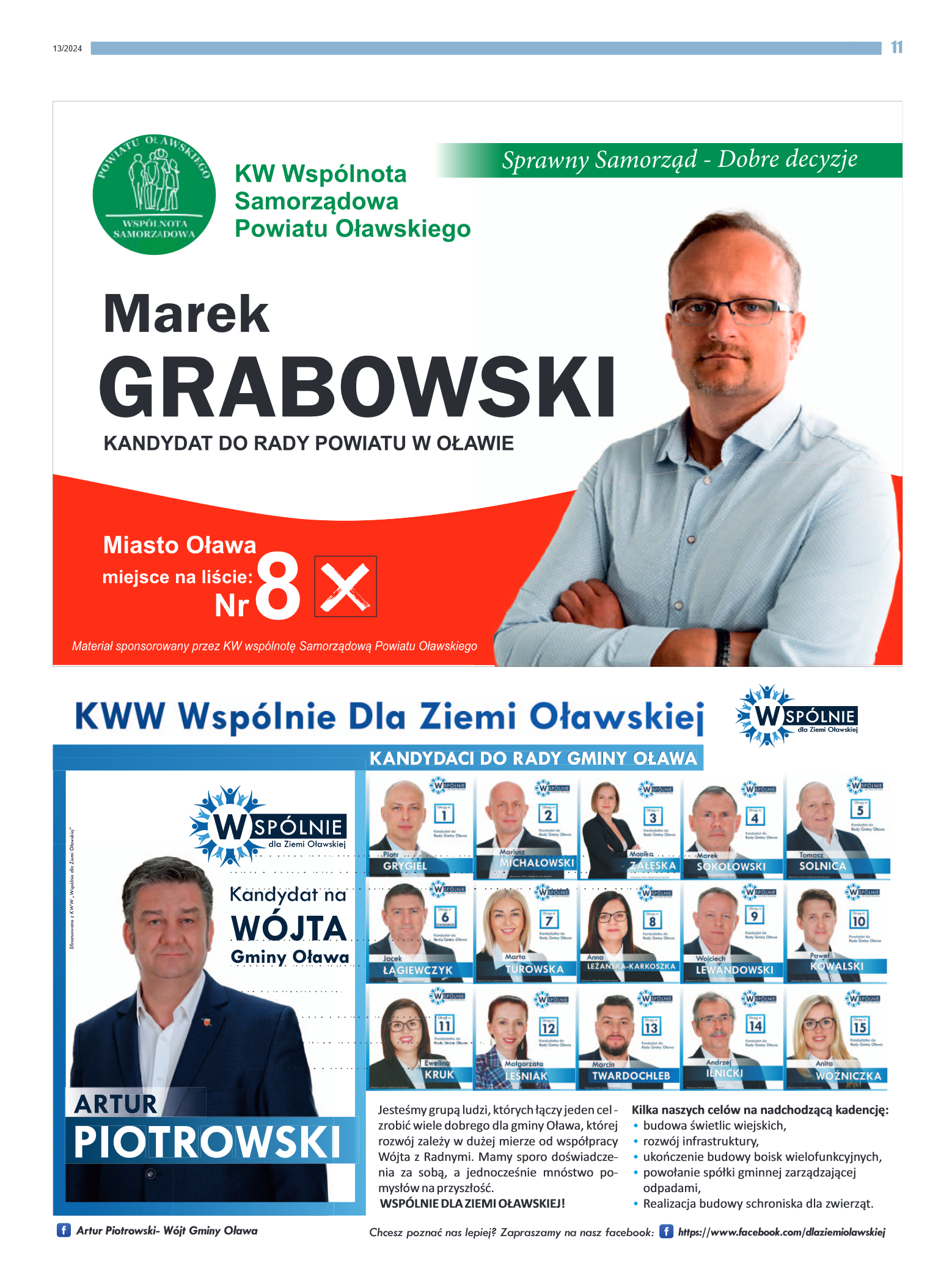 Gazeta na wybory nr 1/2024 - strona 11