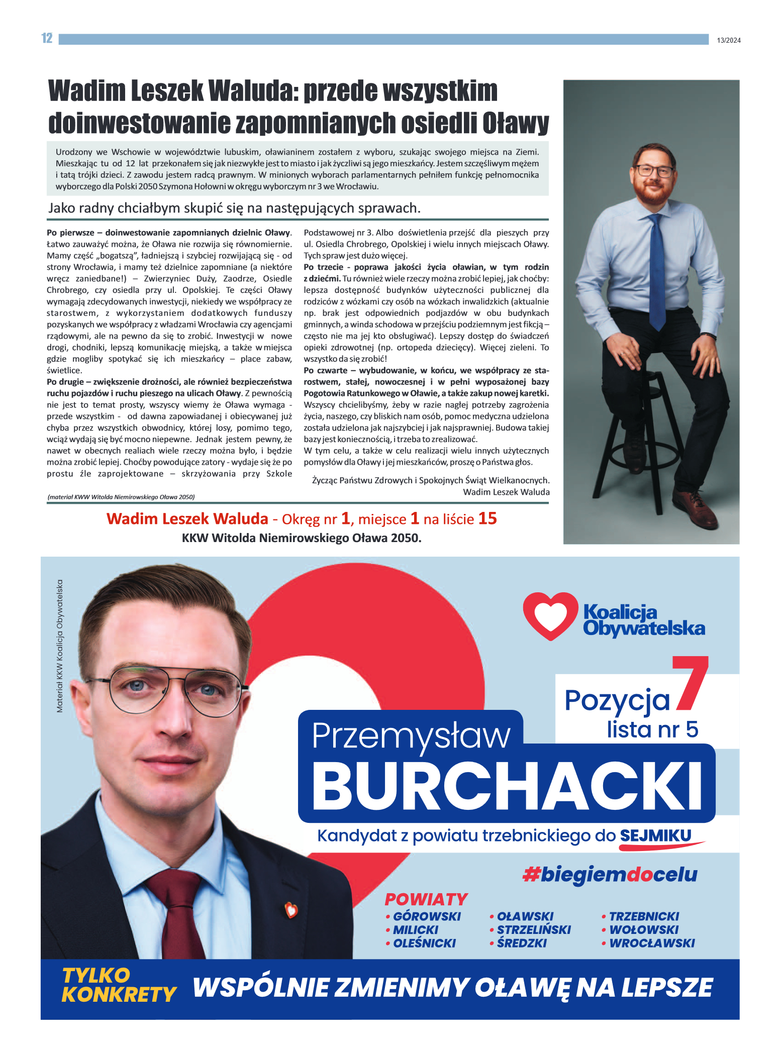 Gazeta na wybory nr 1/2024 - strona 12