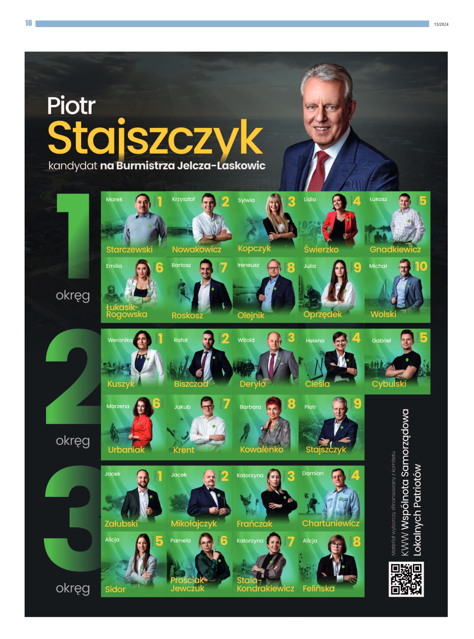 Gazeta na wybory nr 1/2024 - strona 16