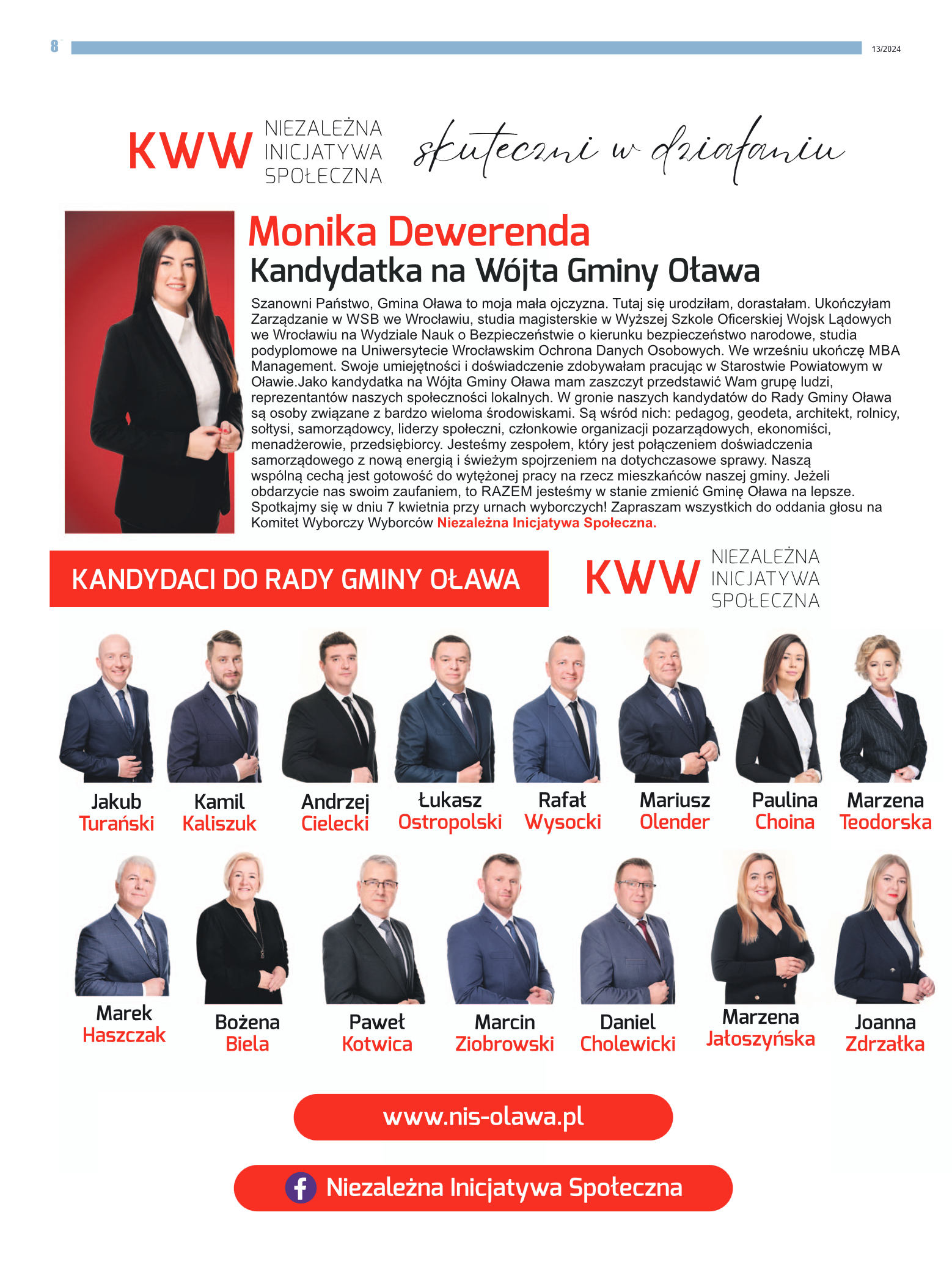 Gazeta na wybory nr 1/2024 - strona 8