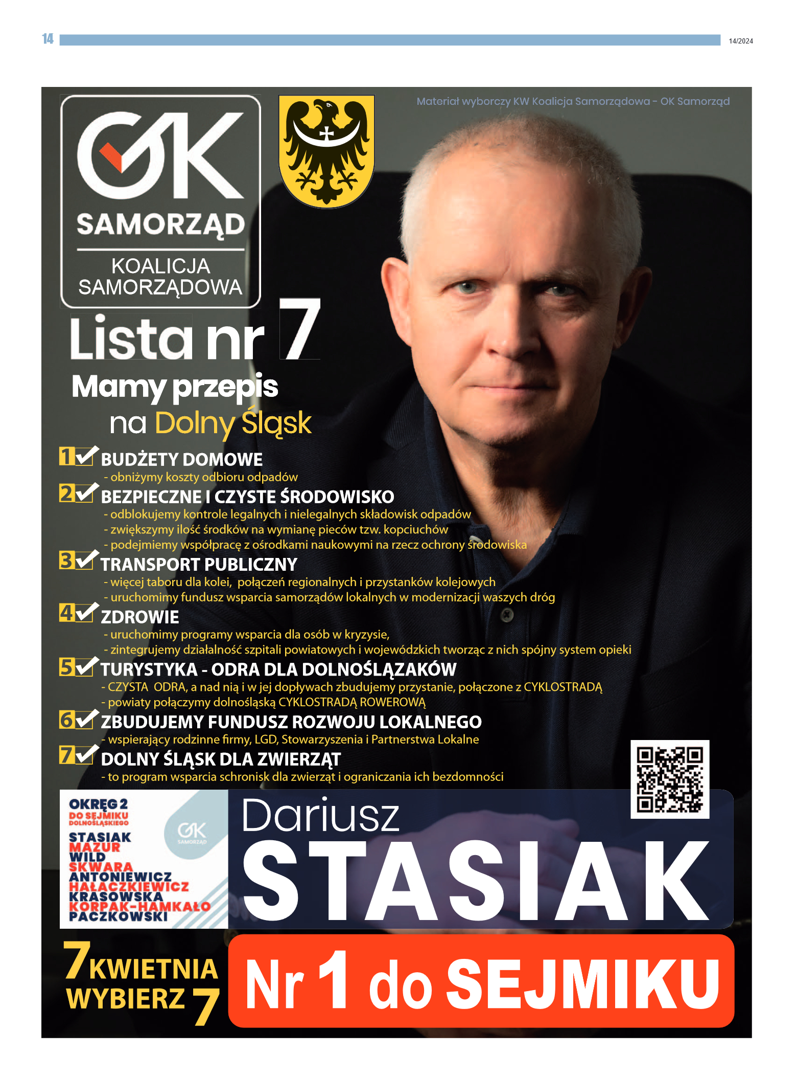 Gazeta na wybory nr 2/2024 - strona 14