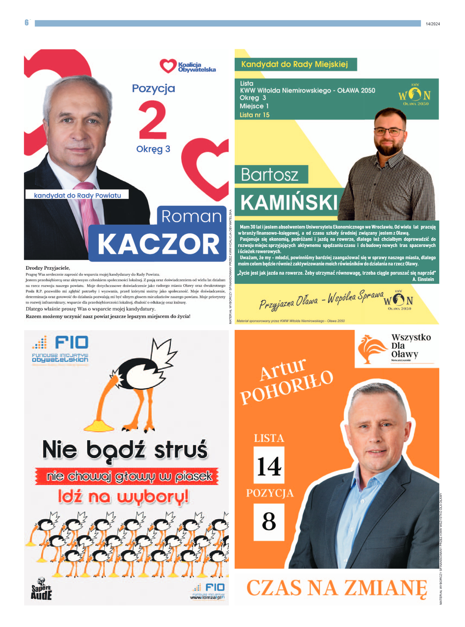 Gazeta na wybory nr 2/2024 - strona 6
