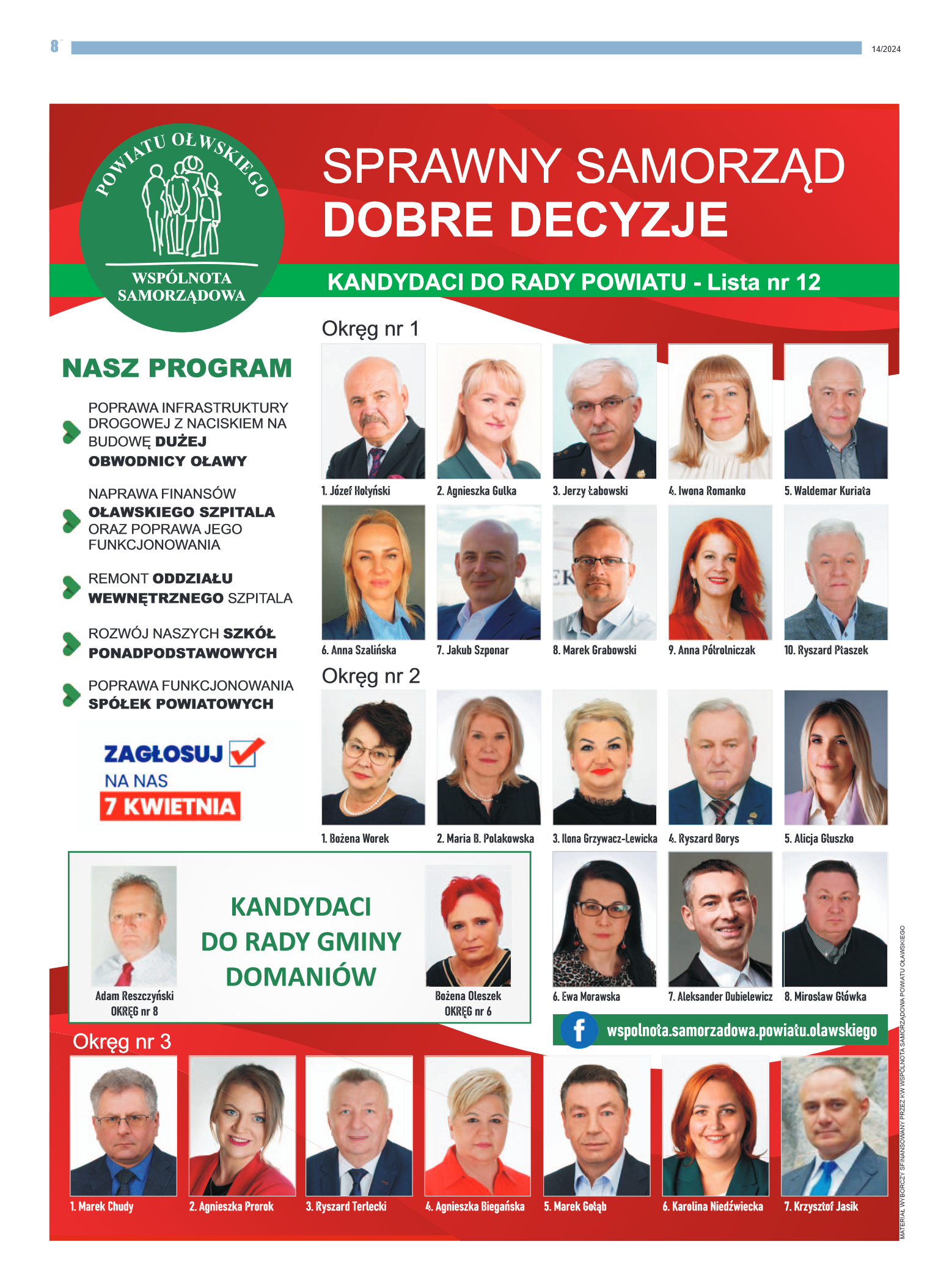Gazeta na wybory nr 2/2024 - strona 8