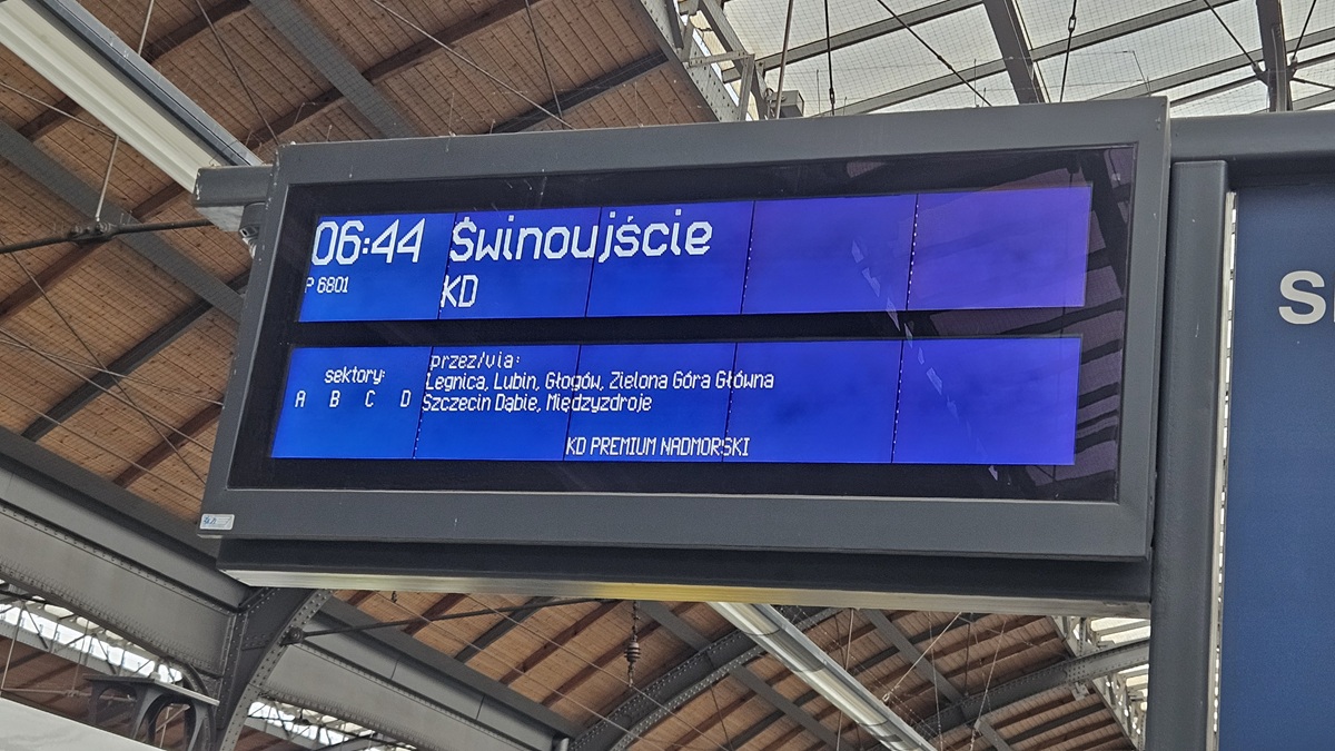 Wrocław- świnoujście