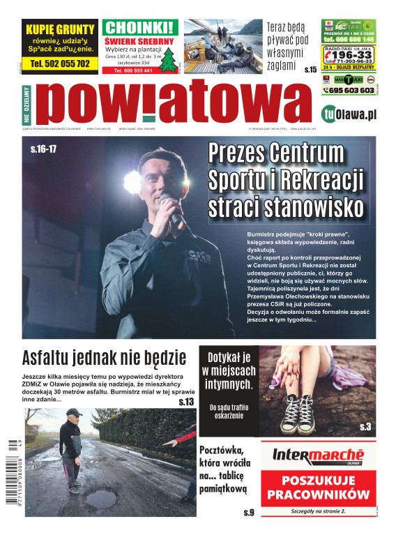 Gazeta Powiatowa - Wiadomości Oławskie