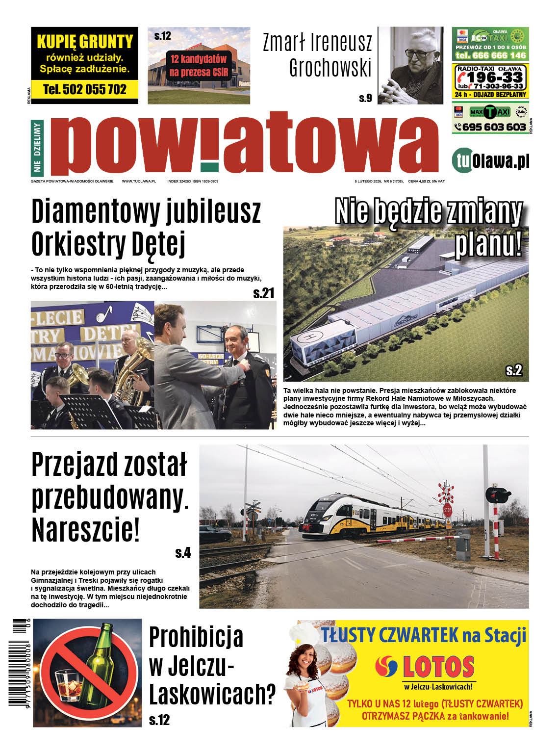 Gazeta Powiatowa - Wiadomości Oławskie