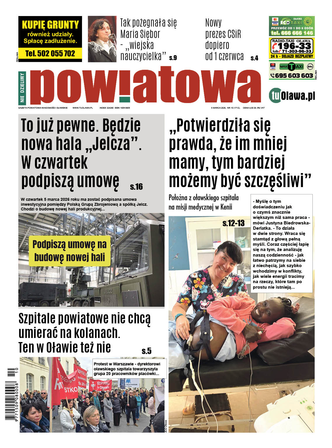 Gazeta Powiatowa - Wiadomosci Oławskie