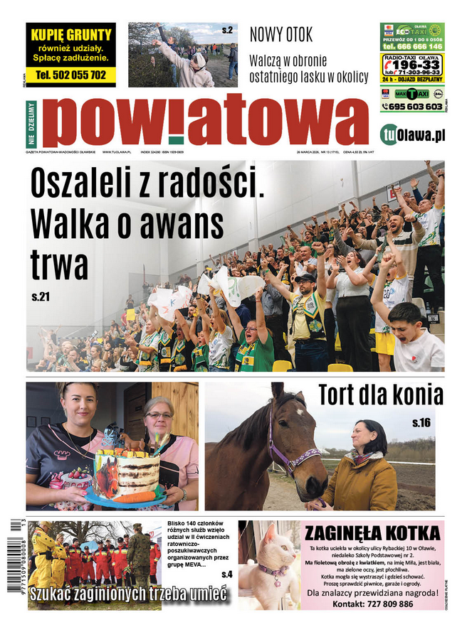 Gazeta Powiatowa - Wiadomości Oławskie