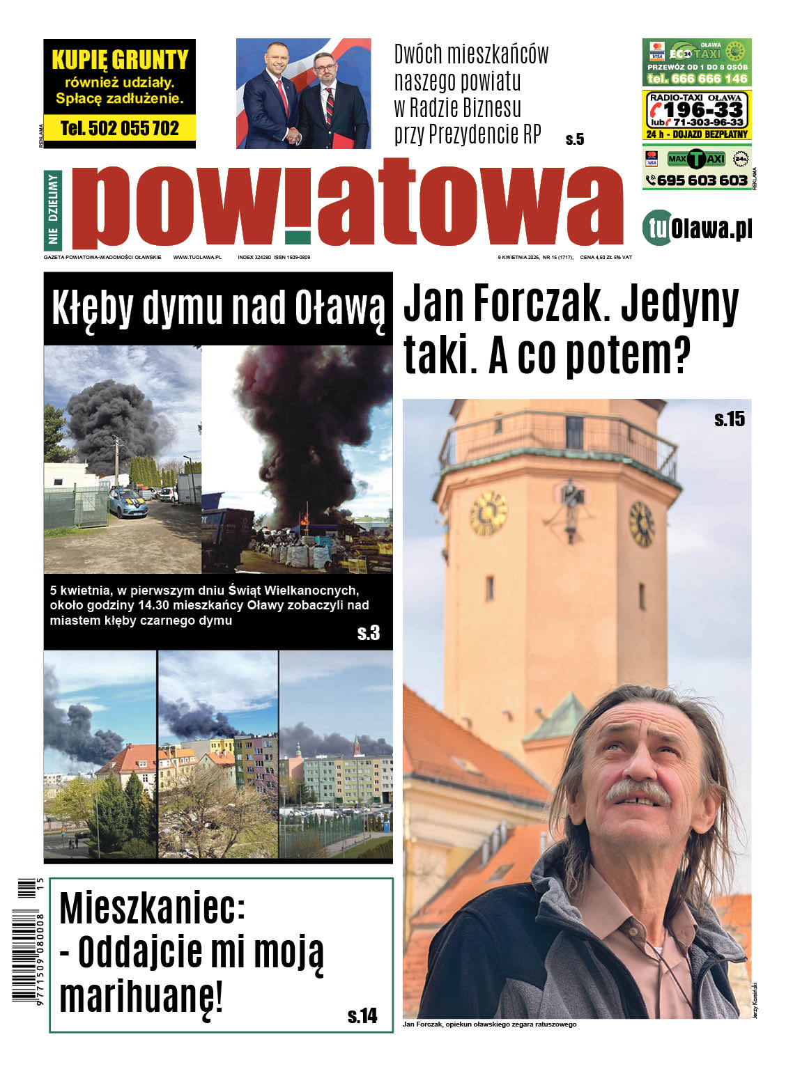 Gazeta Powiatowa - Wiadomości Oławskie