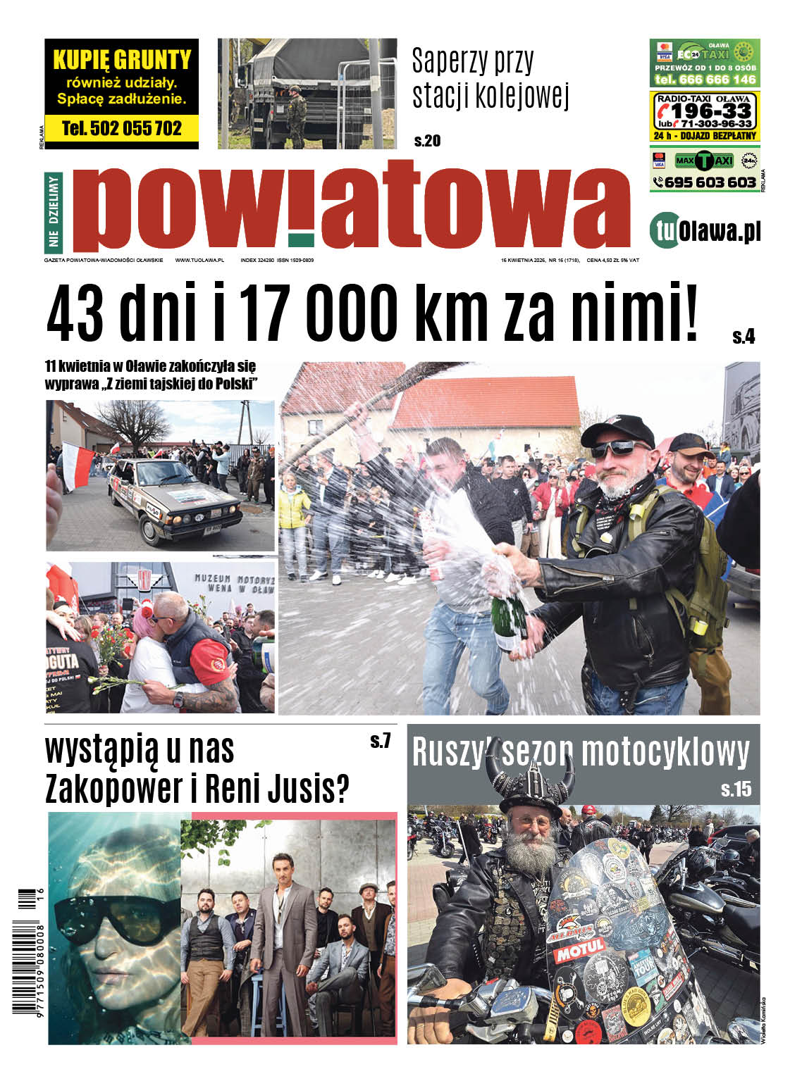 Gazeta Powiatowa - Wiadomości Oławskie