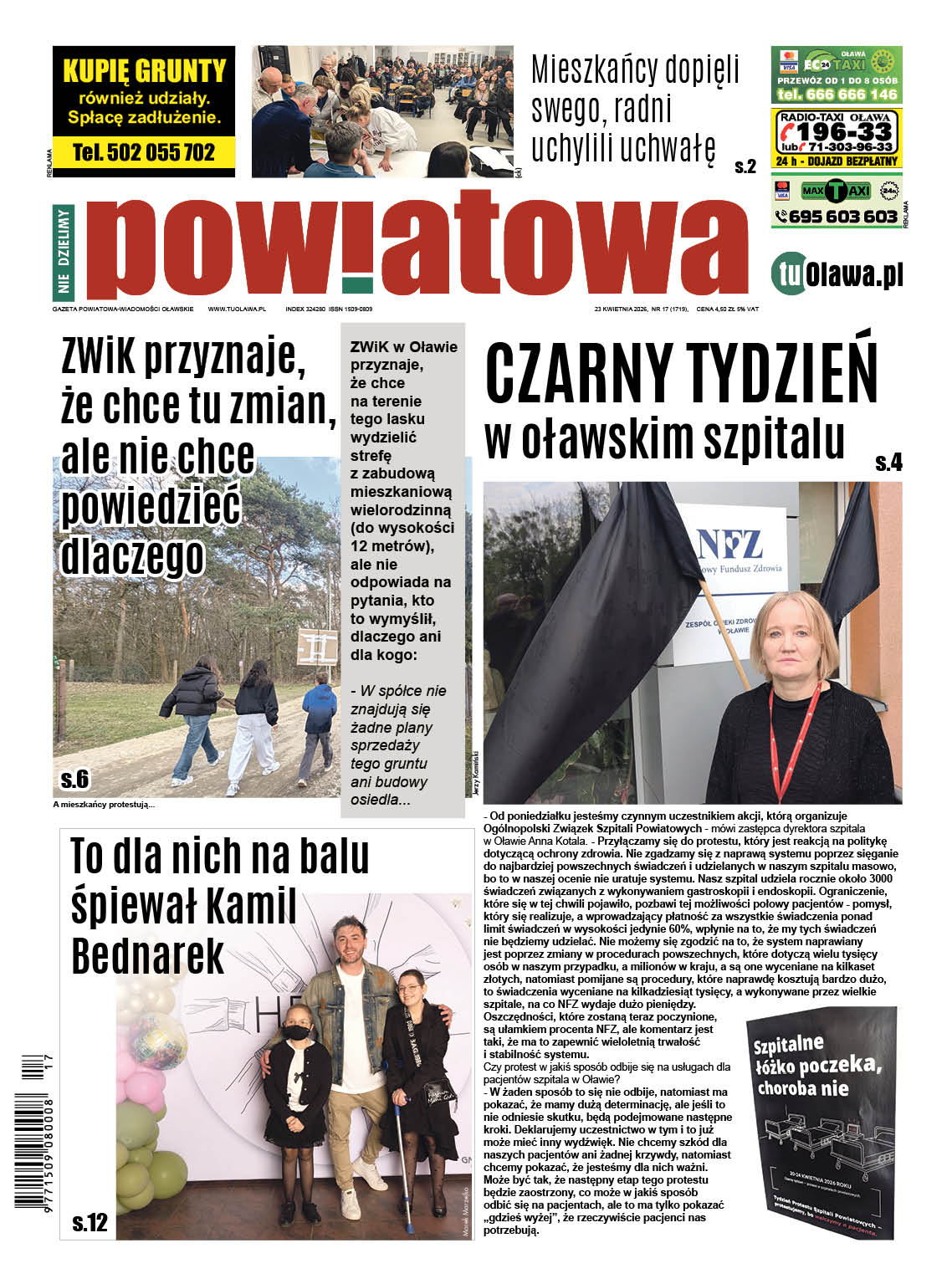 Gazeta Powiatowa - Wiadomości Oławskie