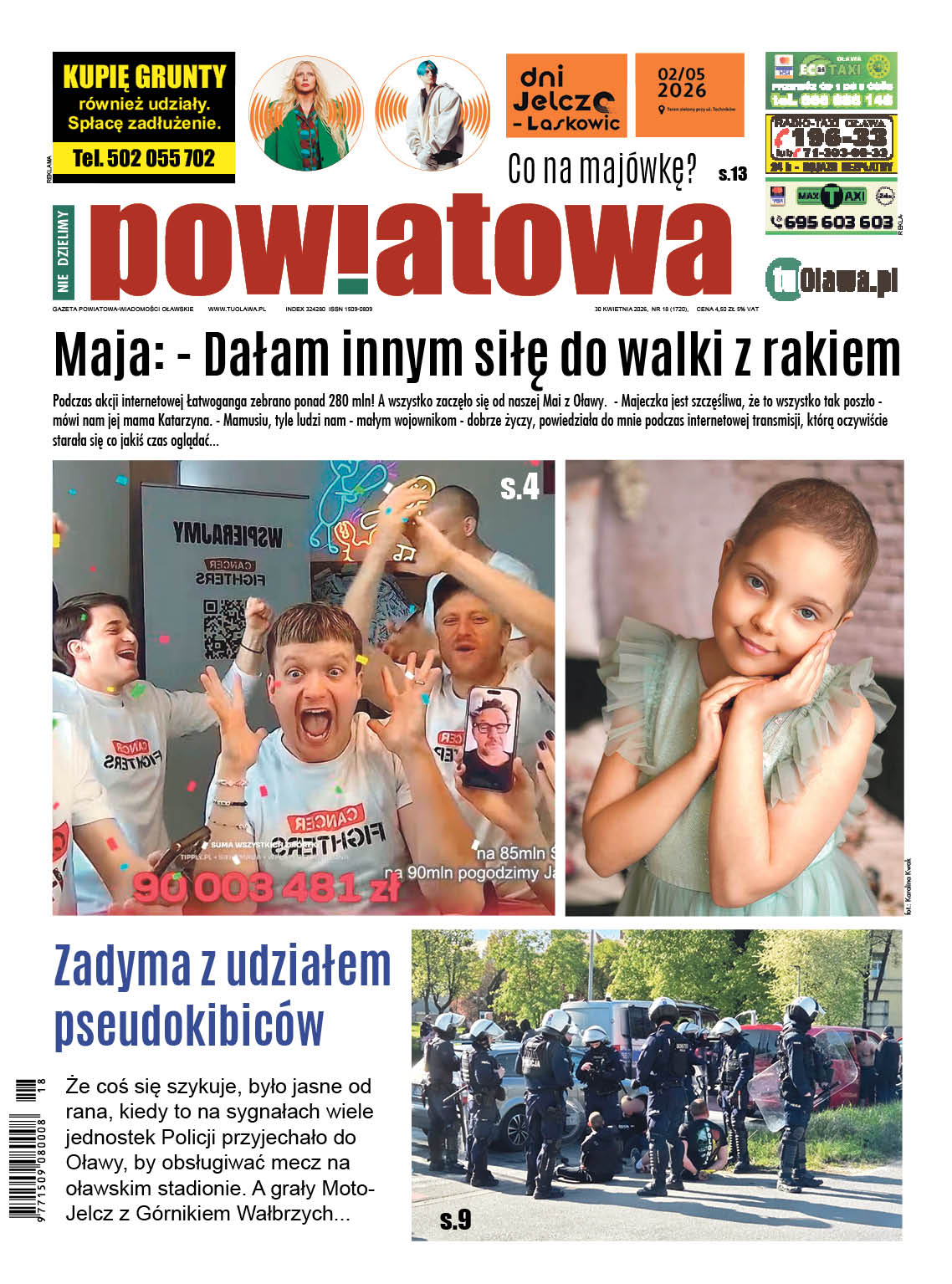 Gazeta Powiatowa - Wiadomości Oławskie