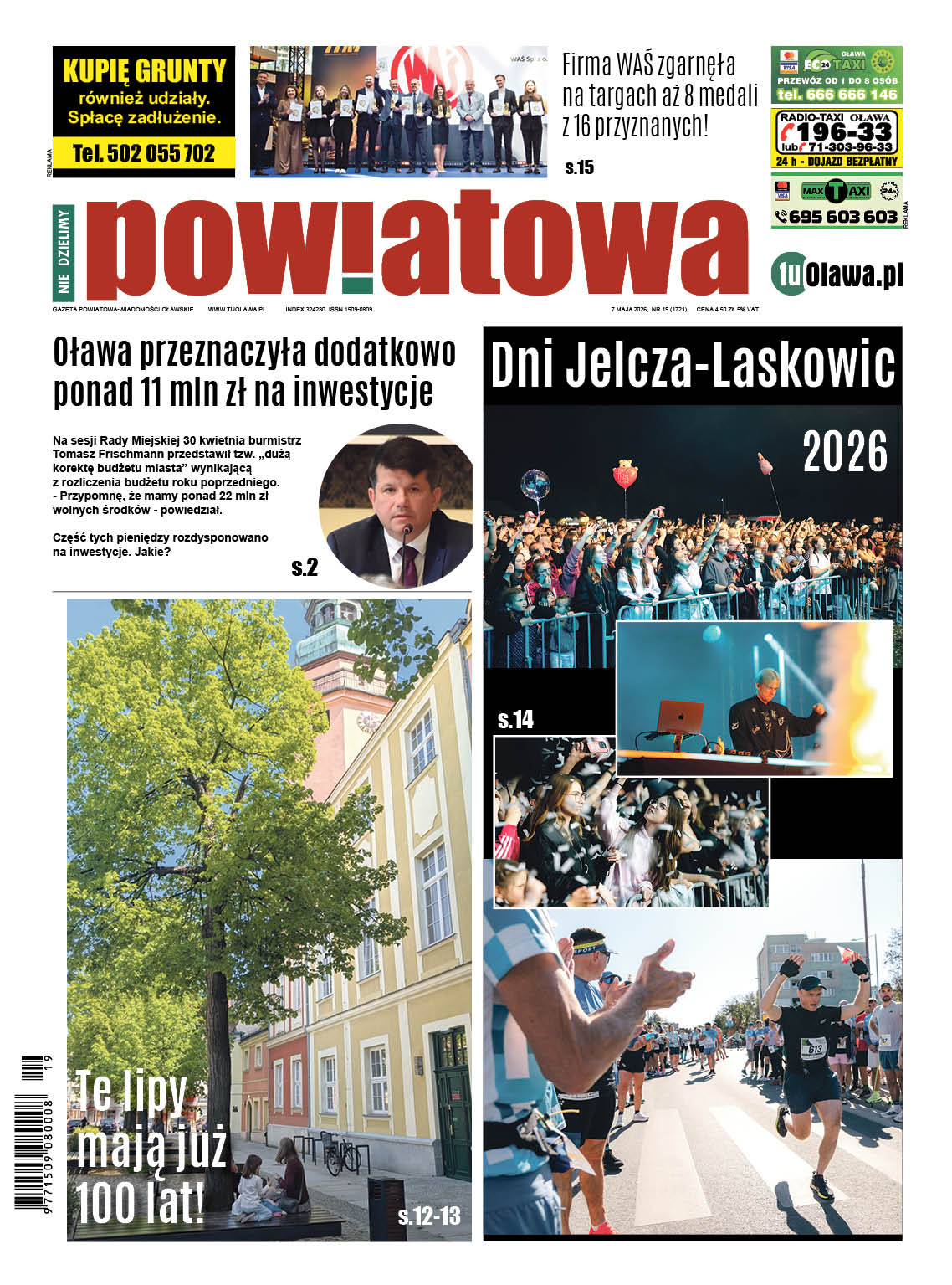 Gazeta Powiatowa - Wiadomości Oławskie