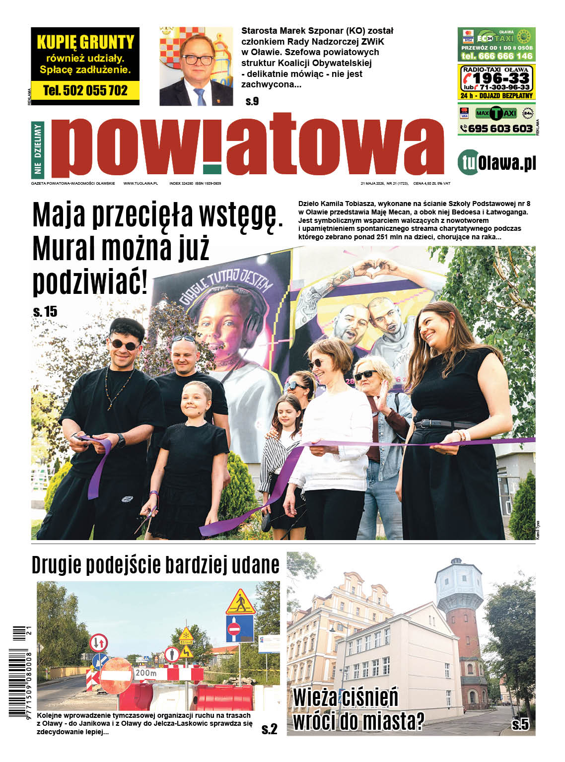 Gazeta Powiatowa - Wiadomości Oławskie
