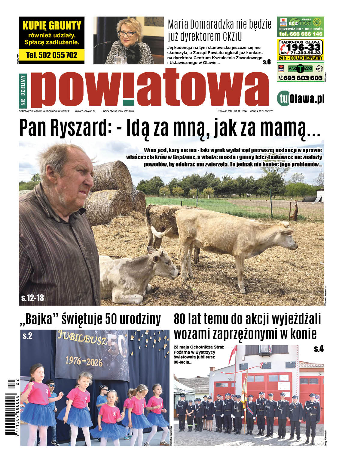 Gazeta Powiatowa - Wiadomości Oławskie