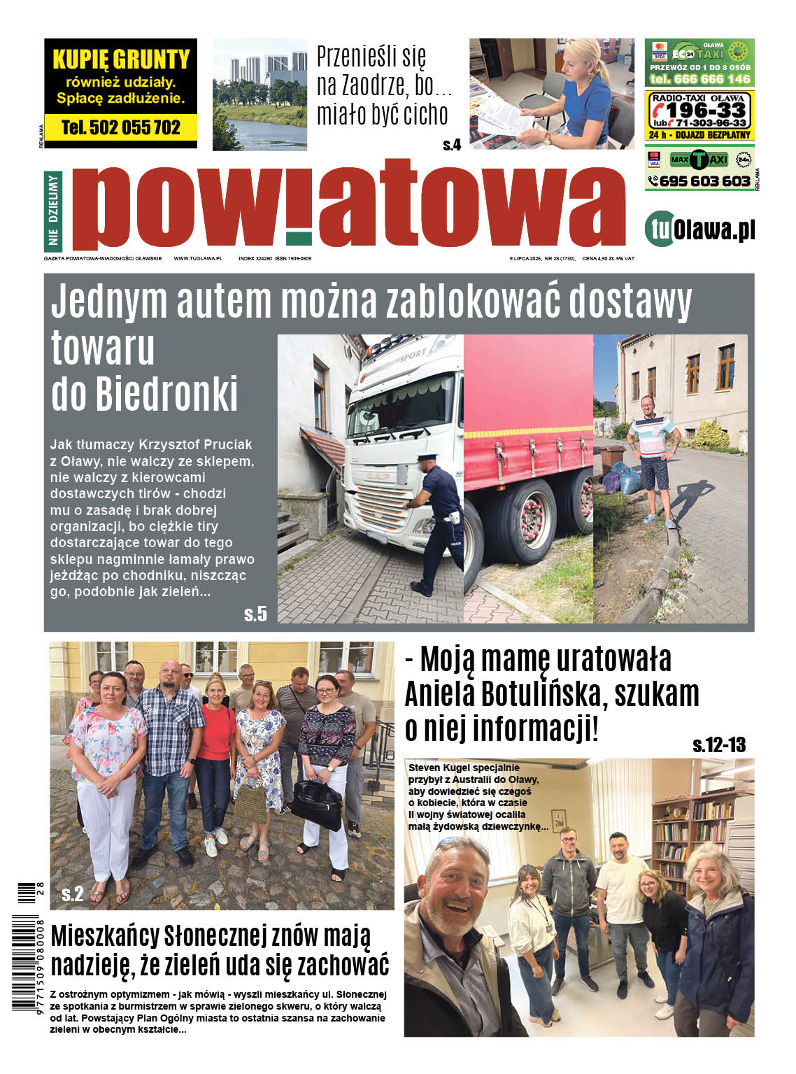 Gazeta Powiatowa - Wiadomości Oławskie