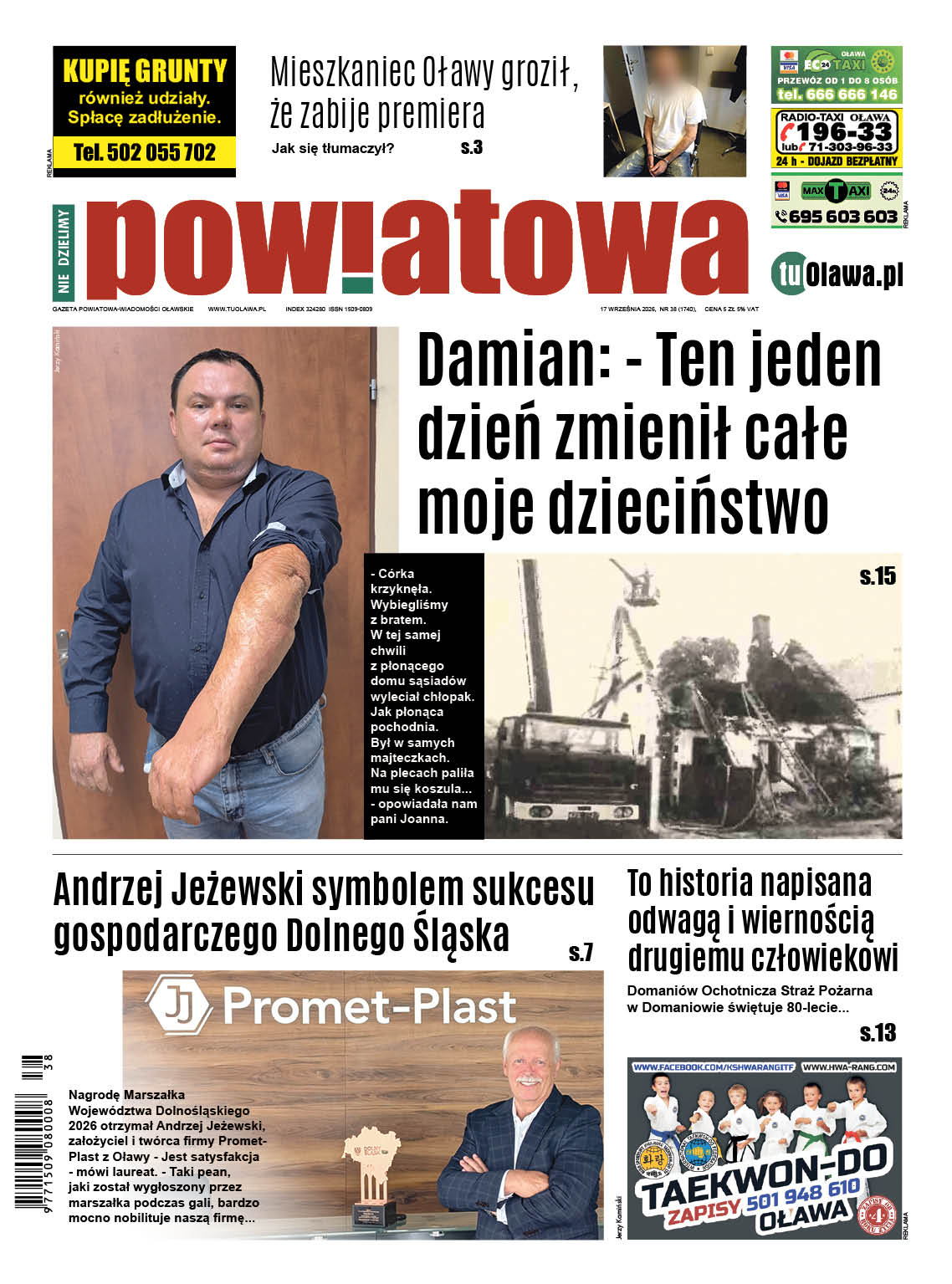 Gazeta Powiatowa - Wiadomości Oławskie